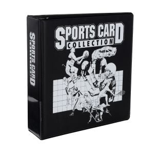 3 in. Album - Sports Card Collection - Black