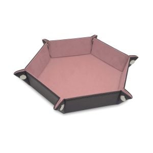 Hexagon Dice Tray- Pink **LIMITED STOCK**