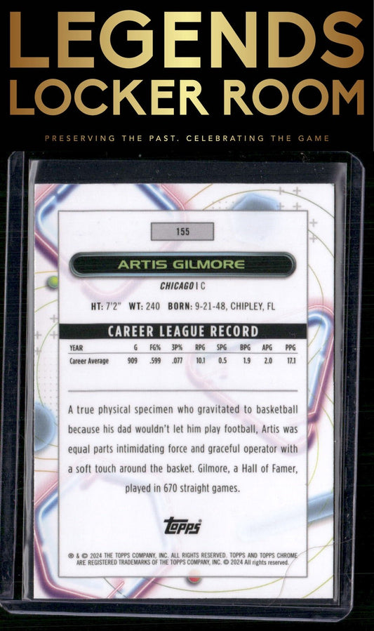 2023-24 Topps Chrome Cosmic #155 Artis Gilmore