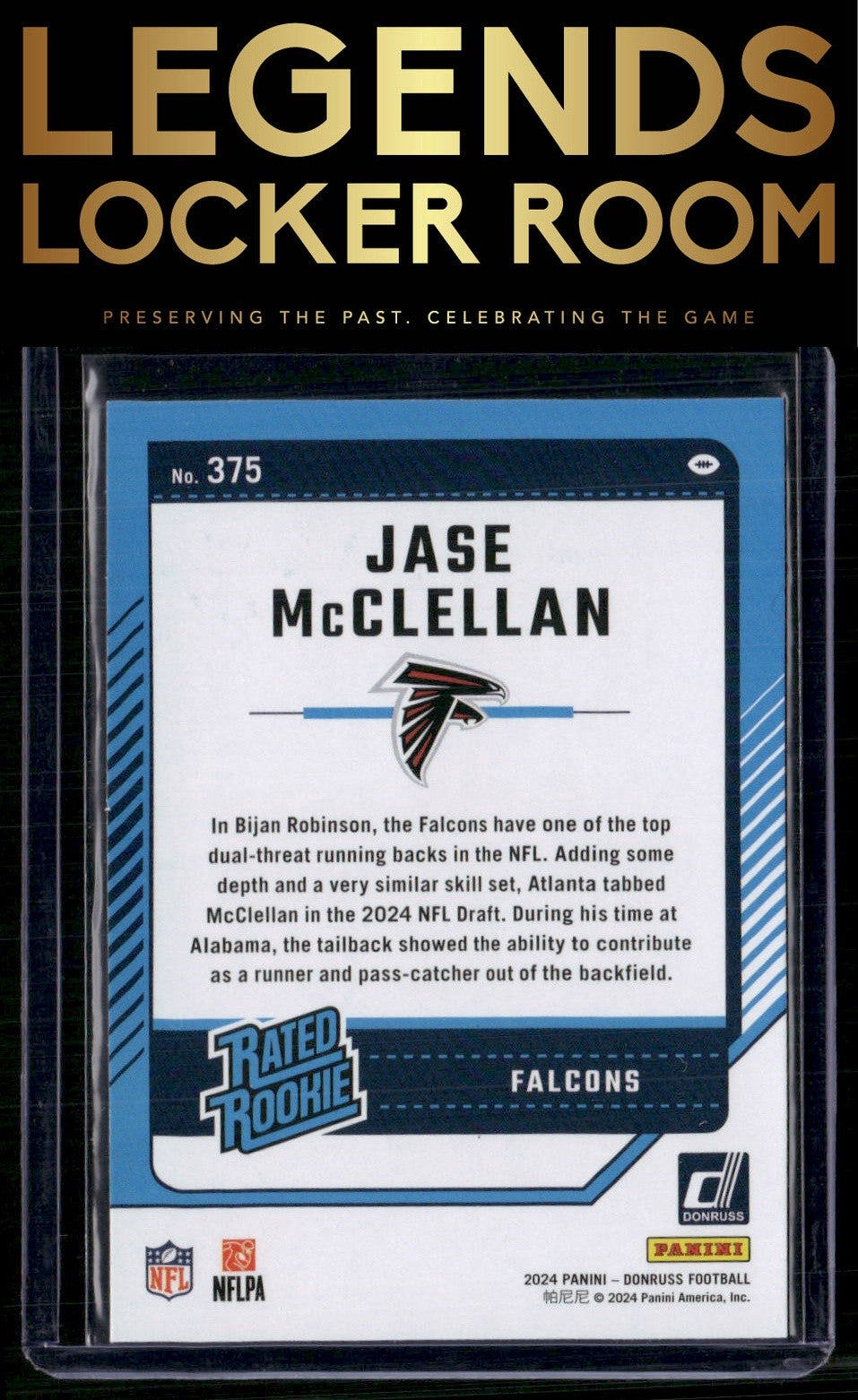 2024 Donruss #375 Jase McClellan