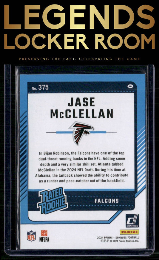 2024 Donruss #375 Jase McClellan