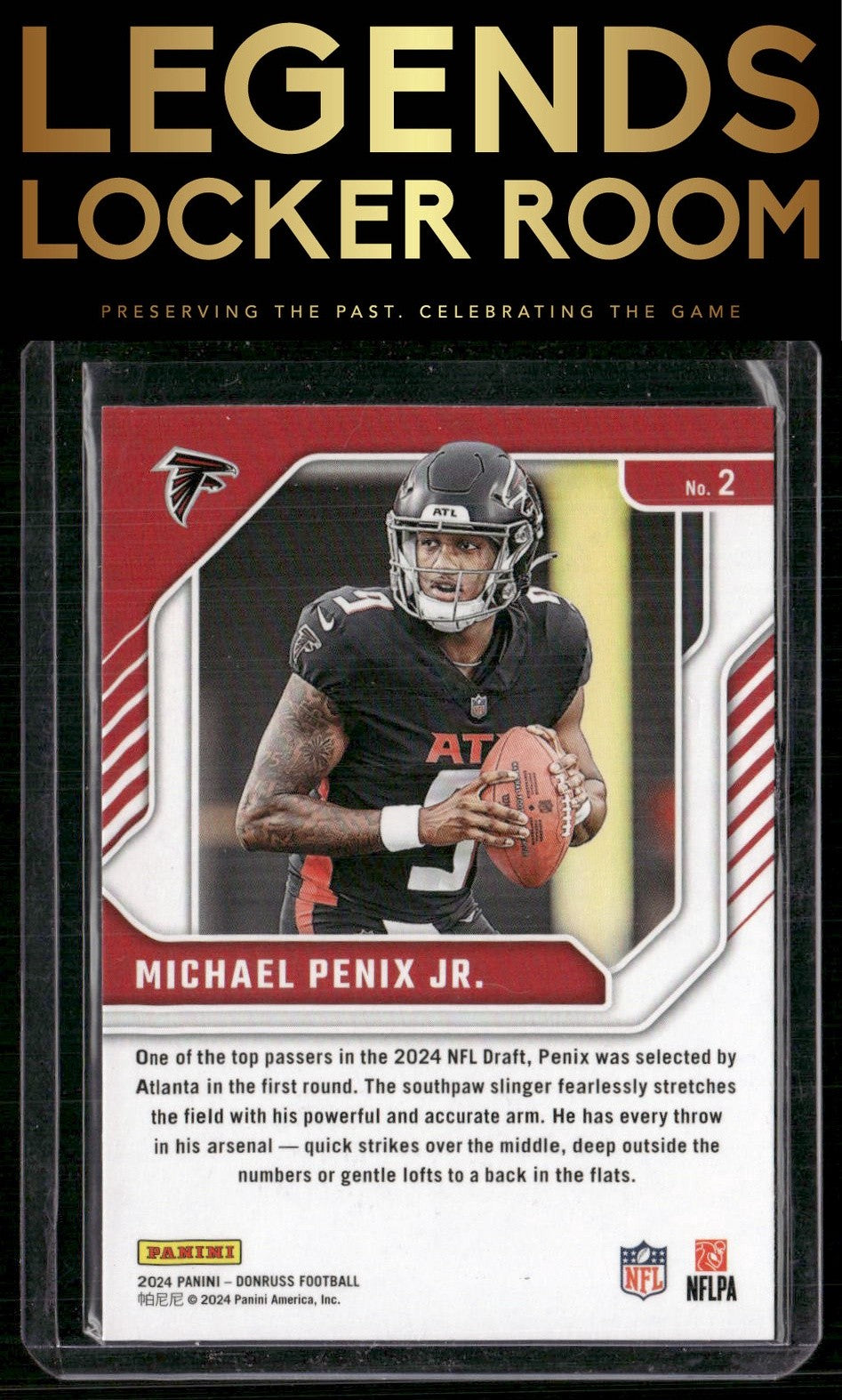 2024 Donruss #2 Michael Penix Jr. The Elite Series Rookies