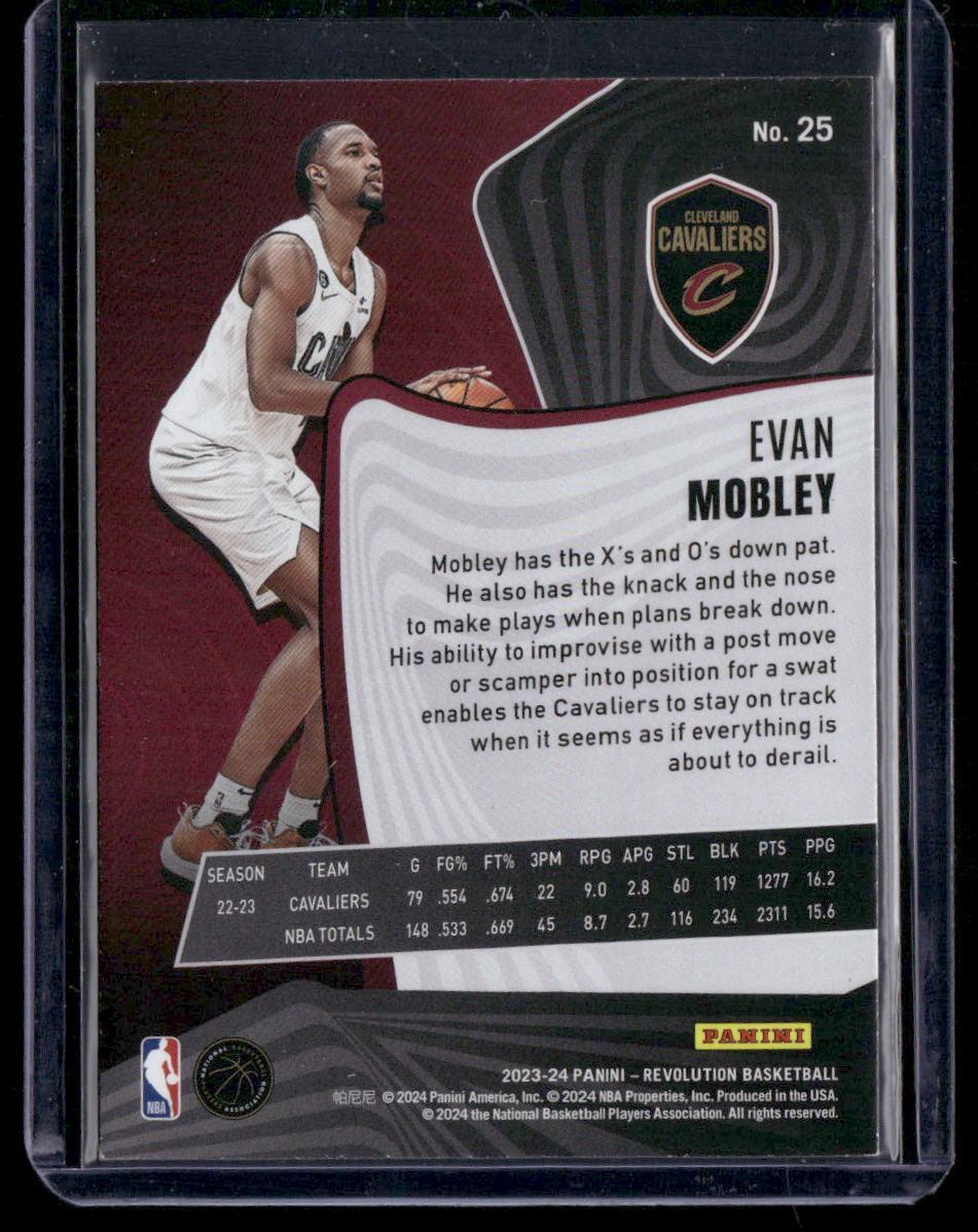 2023-24 Panini Revolution #25 Evan Mobley