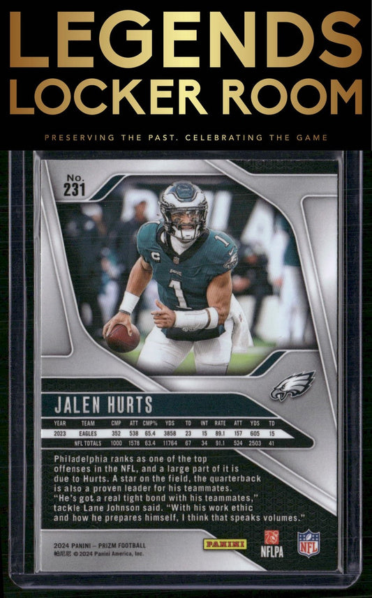 2024 Panini Prizm #231 Jalen Hurts