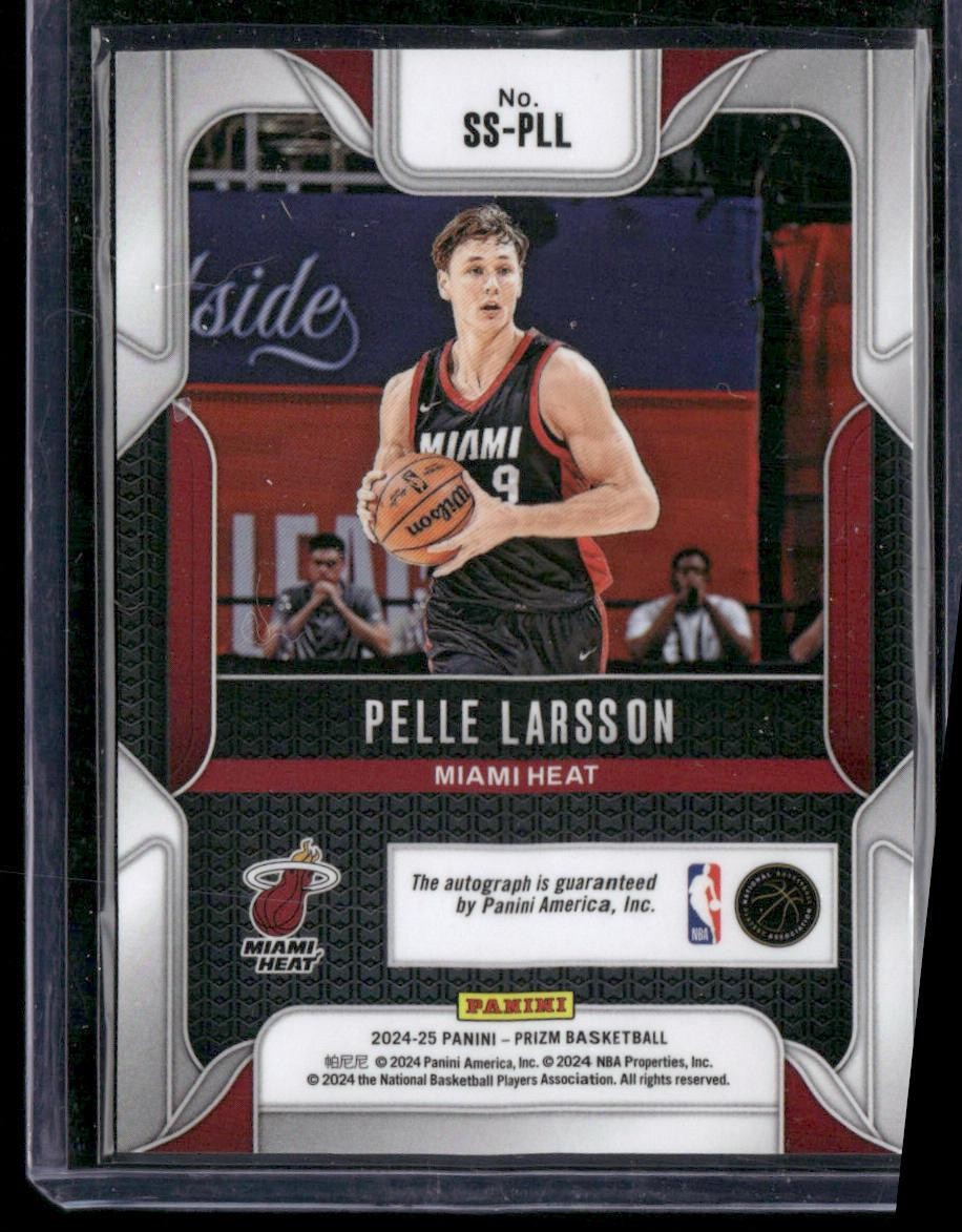 2024-25 Panini Prizm #SS-PLL Pelle Larsson Sensational Signatures