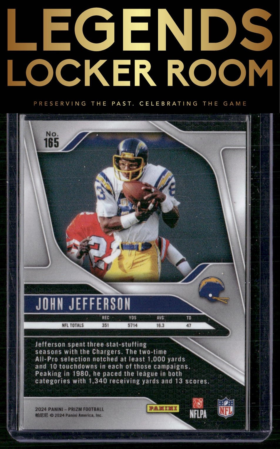 2024 Panini Prizm #165 John Jefferson