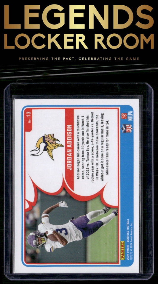 2024 Donruss #13 Jordan Addison Action All-Pros