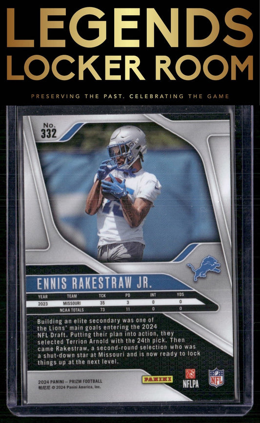 2024 Panini Prizm #332 Ennis Rakestraw Jr.