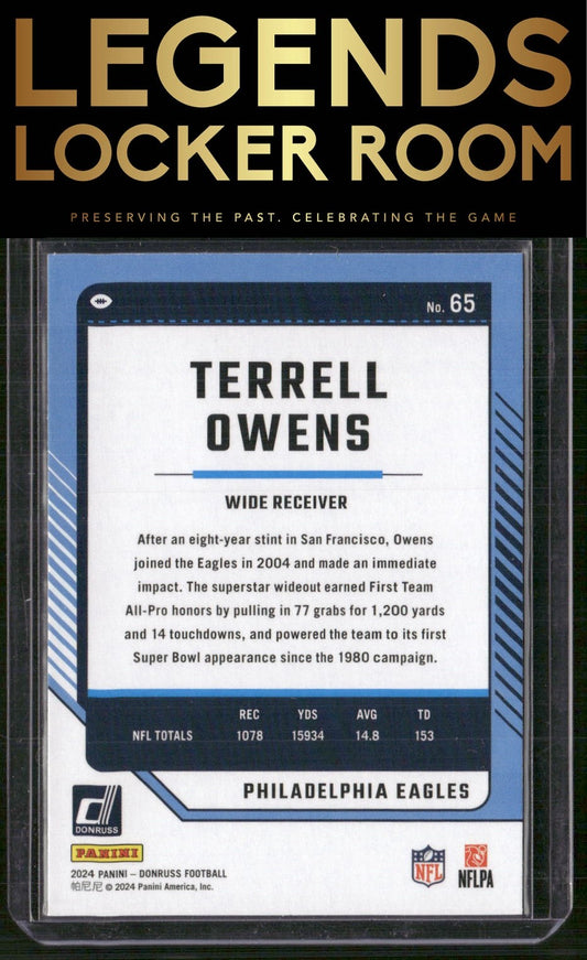 2024 Donruss #65 Terrell Owens