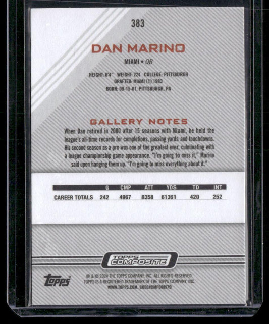 2023 Topps Composite #383 Dan Marino