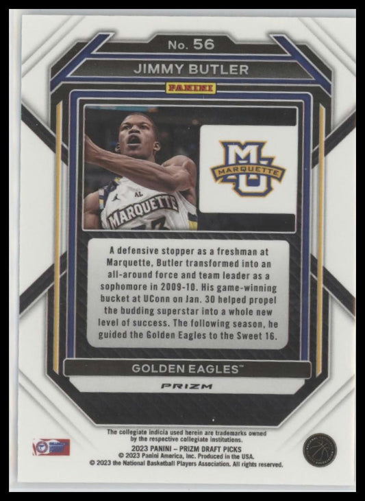 2023 Panini Prizm Draft Picks #56 Jimmy Butler Green