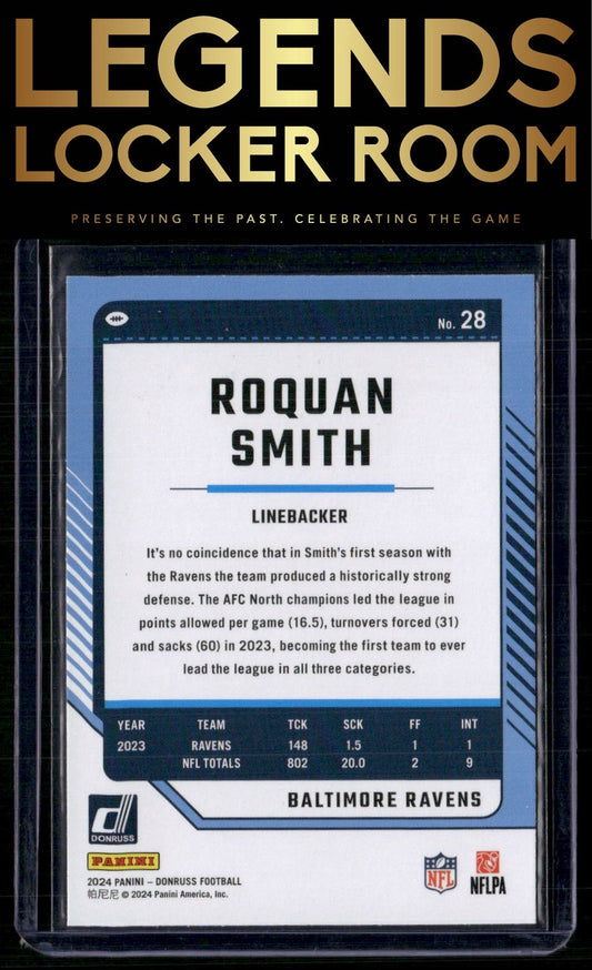 2024 Donruss #28 Roquan Smith