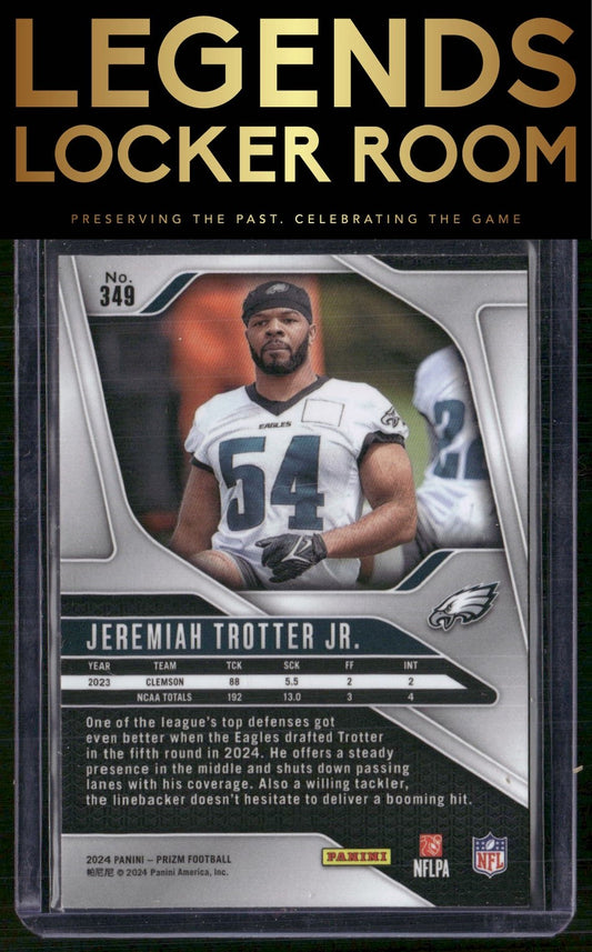 2024 Panini Prizm #349 Jeremiah Trotter Jr.