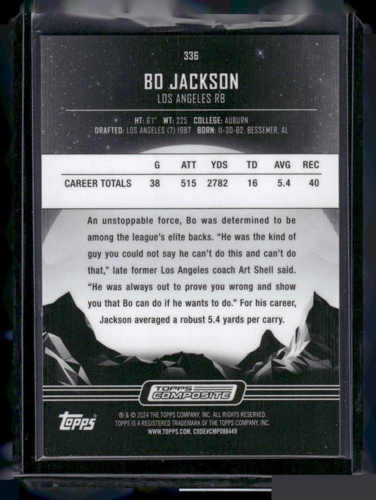 2023 Topps Composite #336 Bo Jackson Midnight