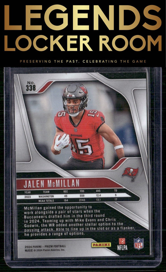2024 Panini Prizm #338 Jalen McMillan