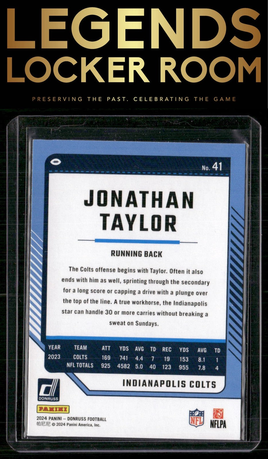 2024 Donruss #41 Jonathan Taylor