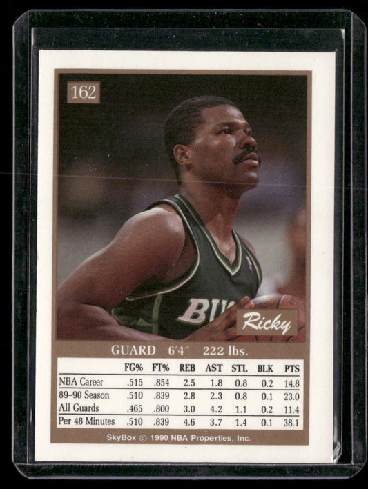1990-91 SkyBox #162 Ricky Pierce