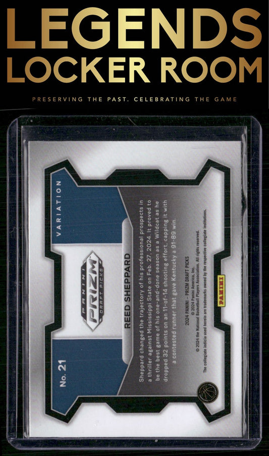 2024 Panini Prizm Draft Picks #21b Reed Sheppard