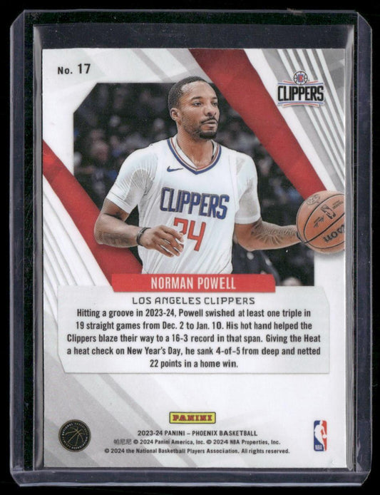 2023-24 Panini Phoenix #17 Norman Powell