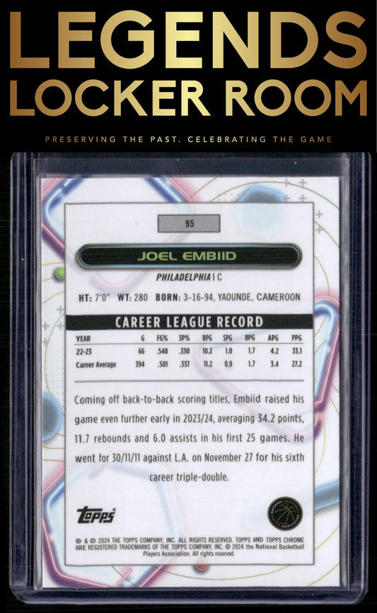 2023-24 Topps Chrome Cosmic #96 Tyrese Maxey