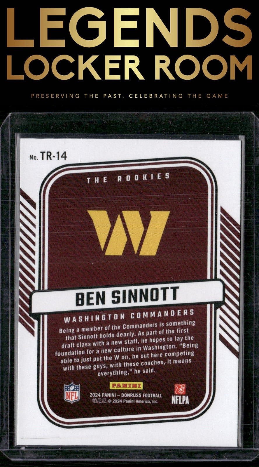 2024 Donruss #TR-14 Ben Sinnott The Rookies