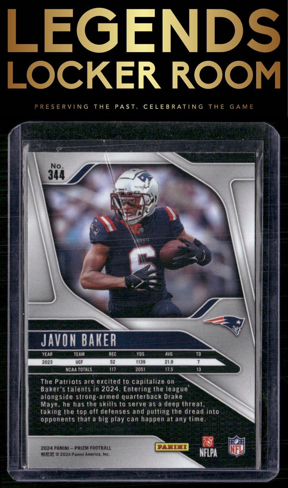 2024 Panini Prizm #344 Javon Baker