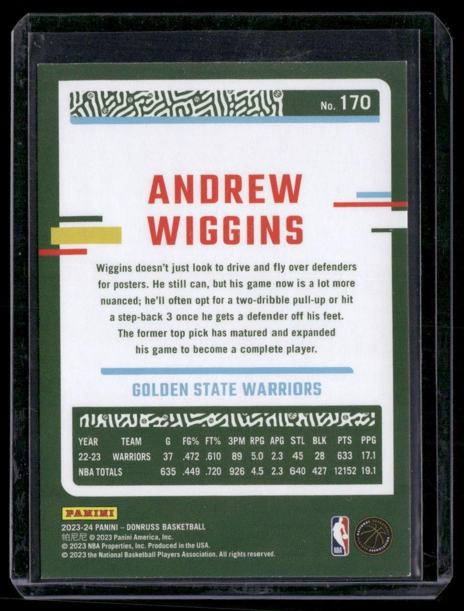 2023-24 Donruss #170 Andrew Wiggins