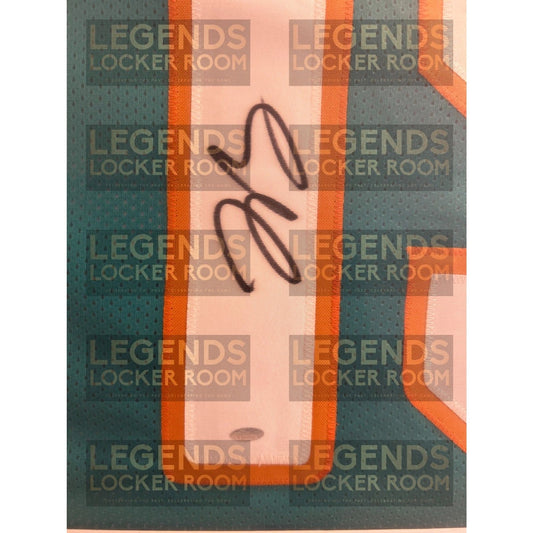 Framed Lynn Bowden Jr. Autographed Jersey (With Certificate of Authenticity)