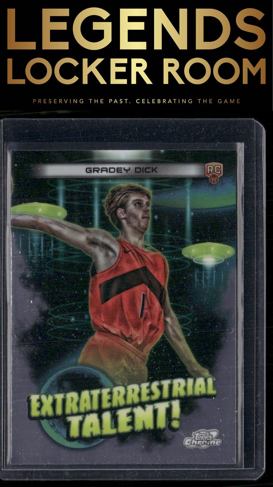 2023-24 Topps Chrome Cosmic #ET-23 Gradey Dick Extraterrestrial Talent