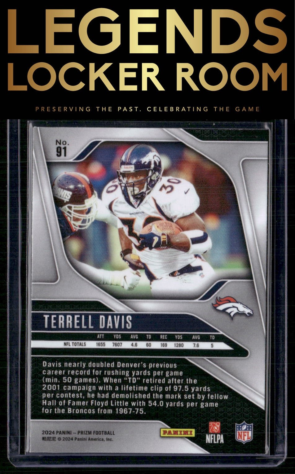 2024 Panini Prizm #91 Terrell Davis