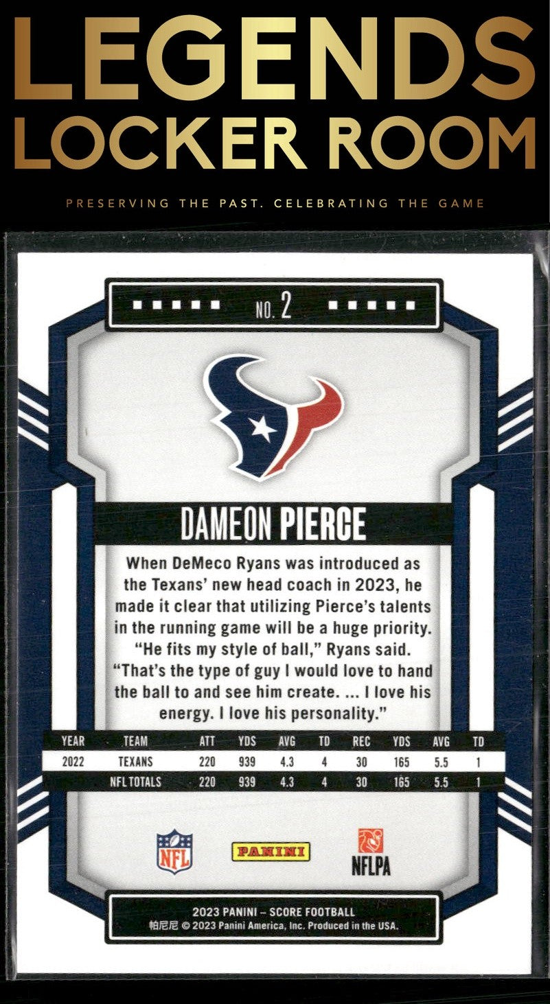 2023 Score #2 Dameon Pierce