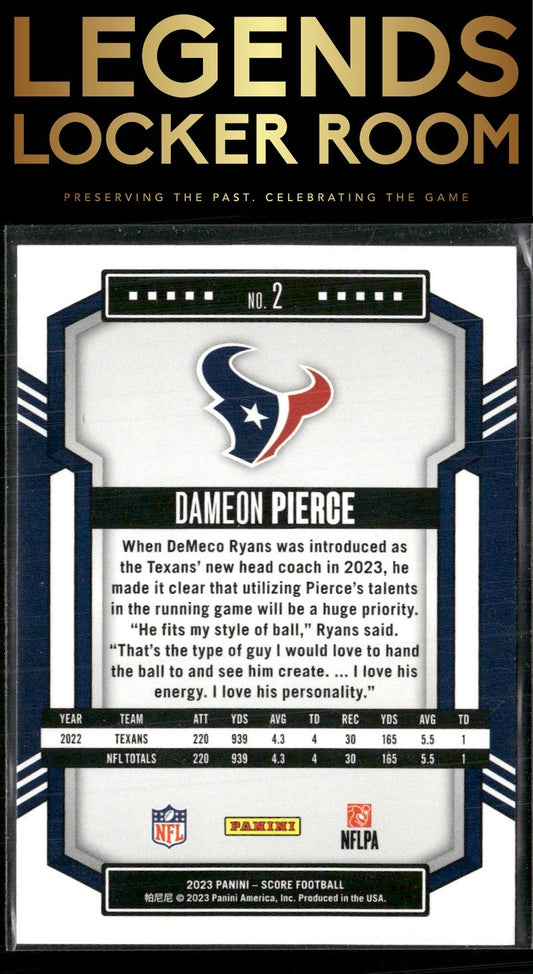 2023 Score #2 Dameon Pierce
