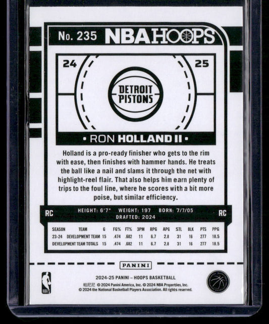 2024-25 Hoops #235 Ron Holland II