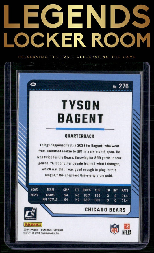 2024 Donruss #276 Tyson Bagent