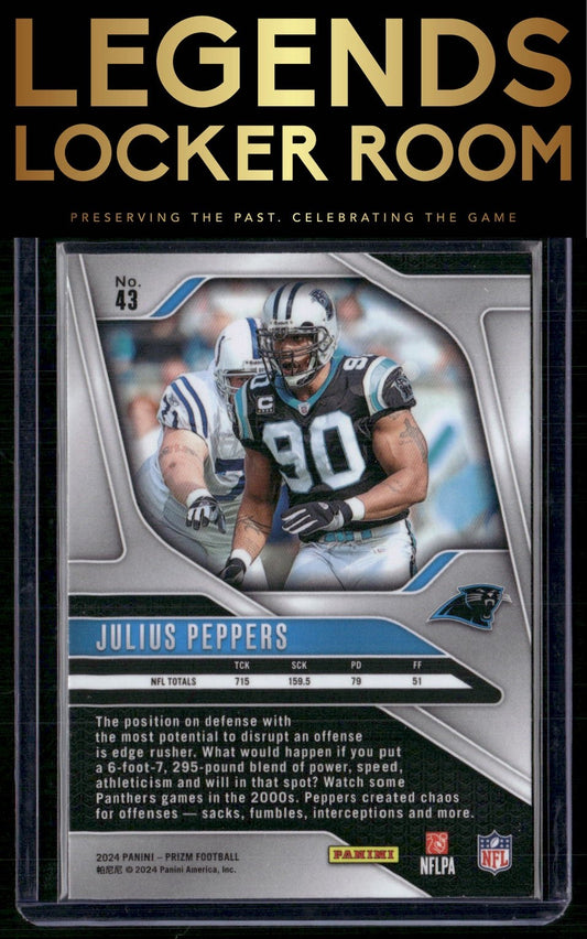 2024 Panini Prizm #43 Julius Peppers