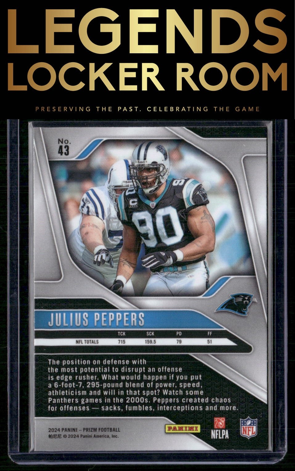 2024 Panini Prizm #43 Julius Peppers