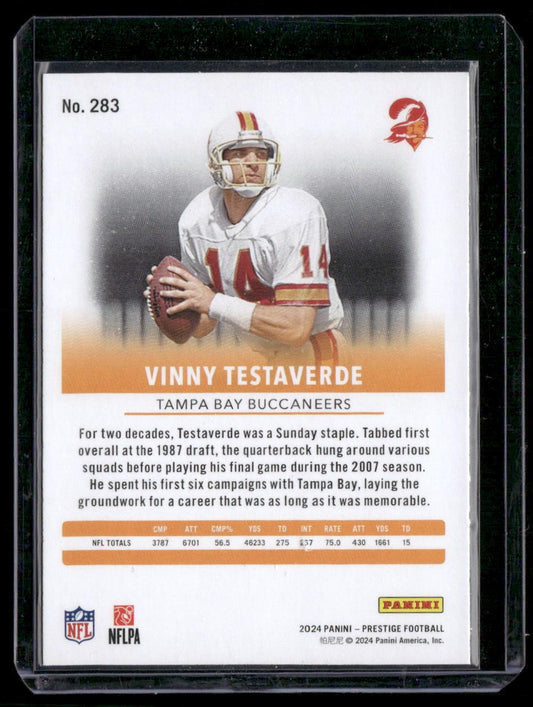 2024 Panini Prestige #283 Vinny Testaverde