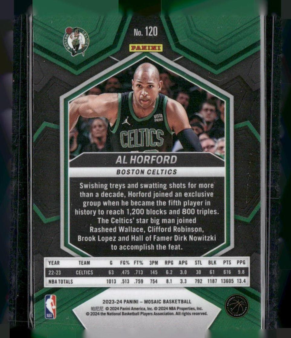 2023-24 Panini Mosaic #120 Al Horford