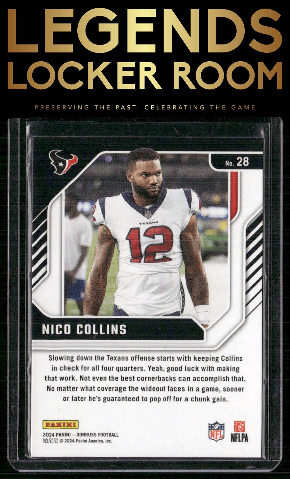 2024 Donruss #28 Nico Collins The Elite Series