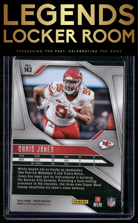 2024 Panini Prizm #143 Chris Jones