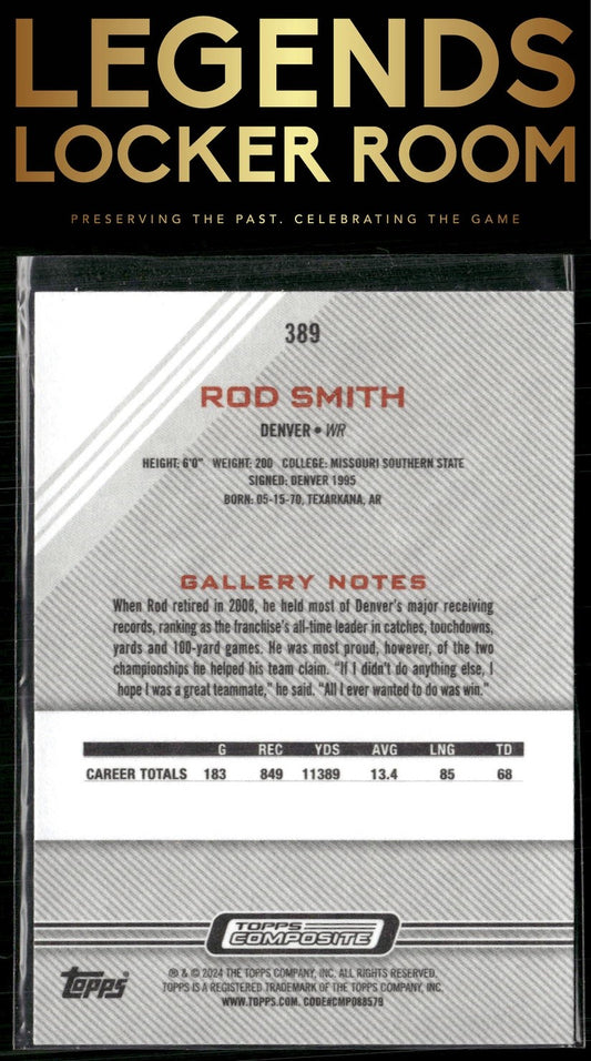 2023 Topps Composite #389 Rod Smith