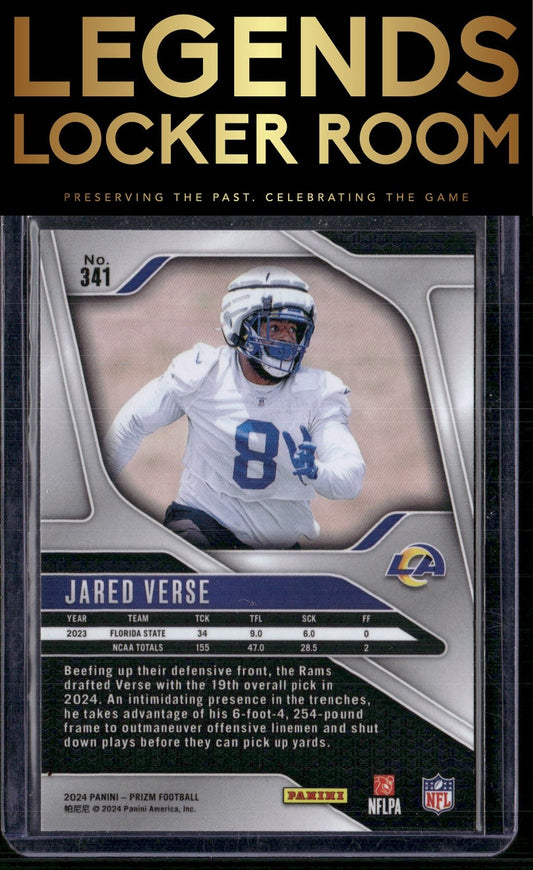 2024 Panini Prizm #341 Jared Verse