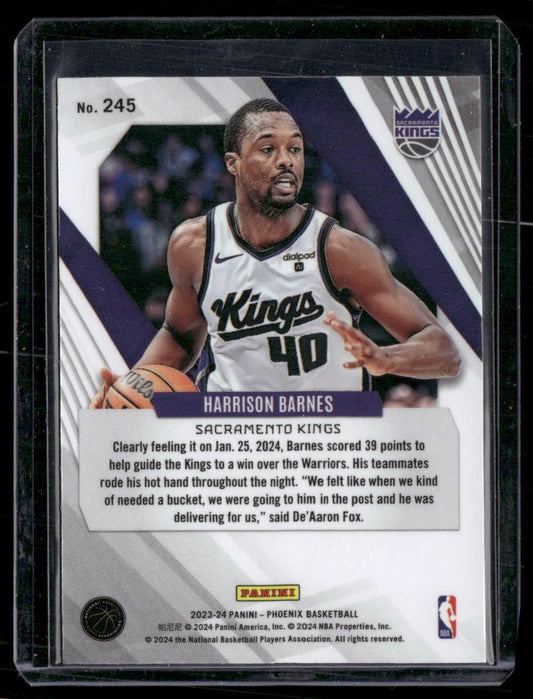 2023-24 Panini Phoenix #245 Harrison Barnes
