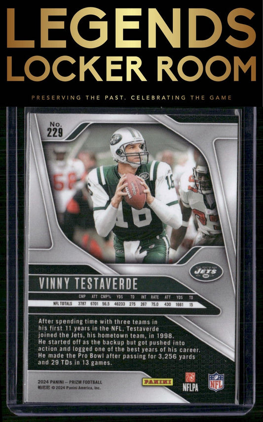 2024 Panini Prizm #229 Vinny Testaverde