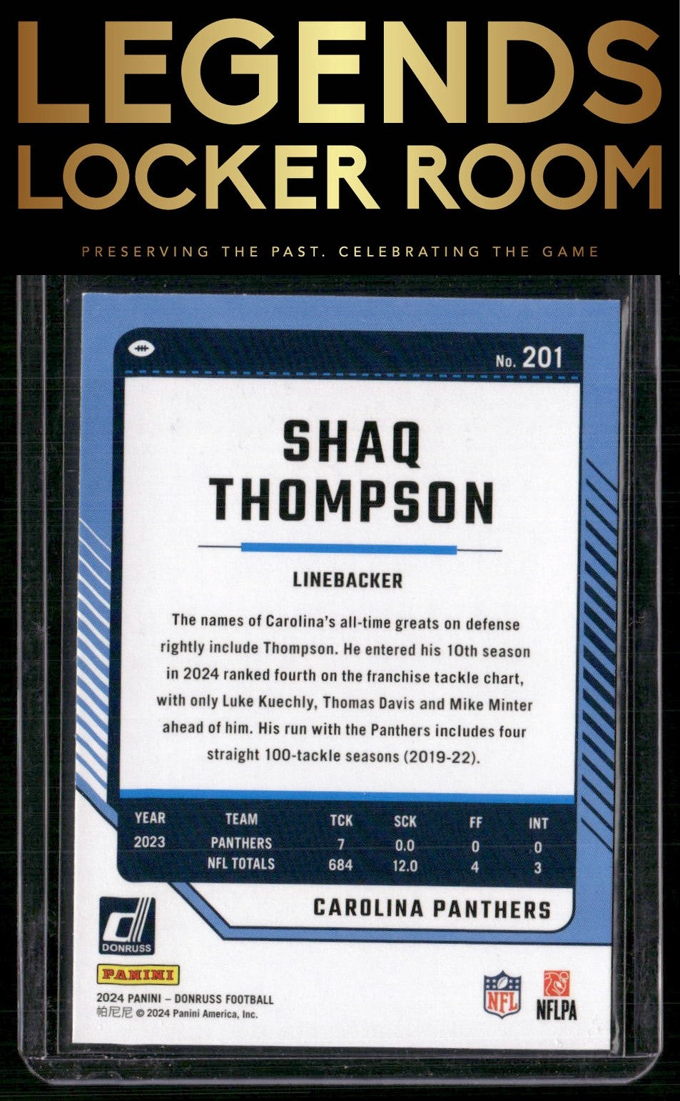 2024 Donruss #201 Shaq Thompson