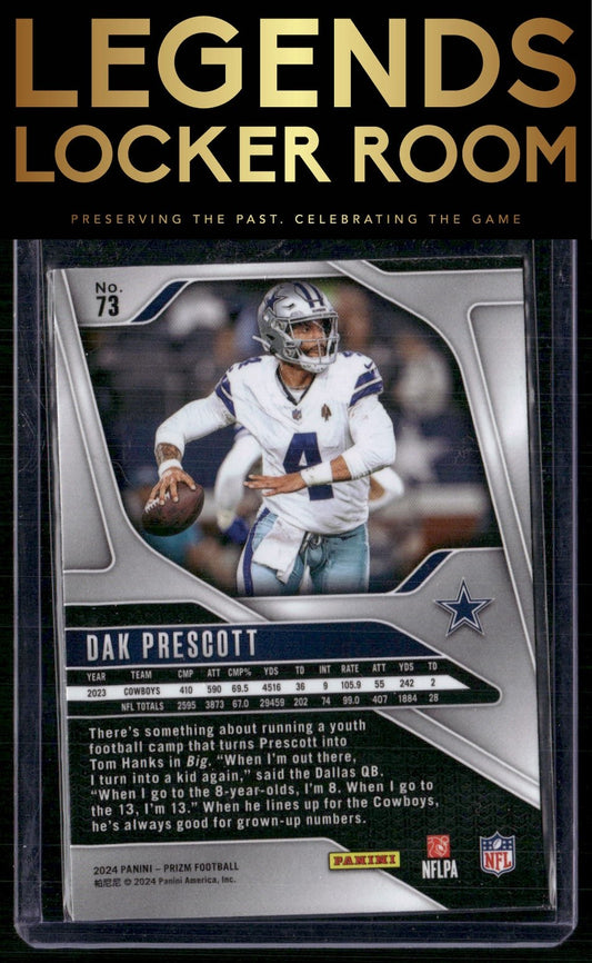 2024 Panini Prizm #73 Dak Prescott