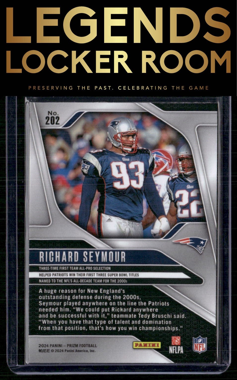 2024 Panini Prizm #202 Richard Seymour