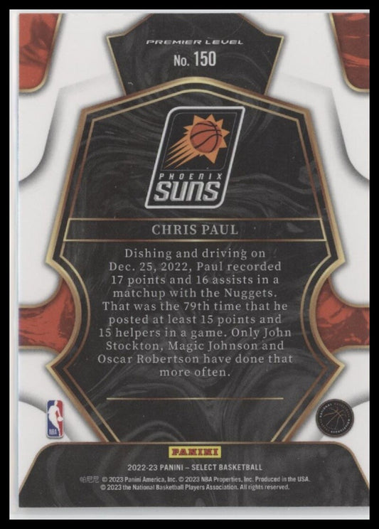 2022-23 Panini Select #150 Chris Paul
