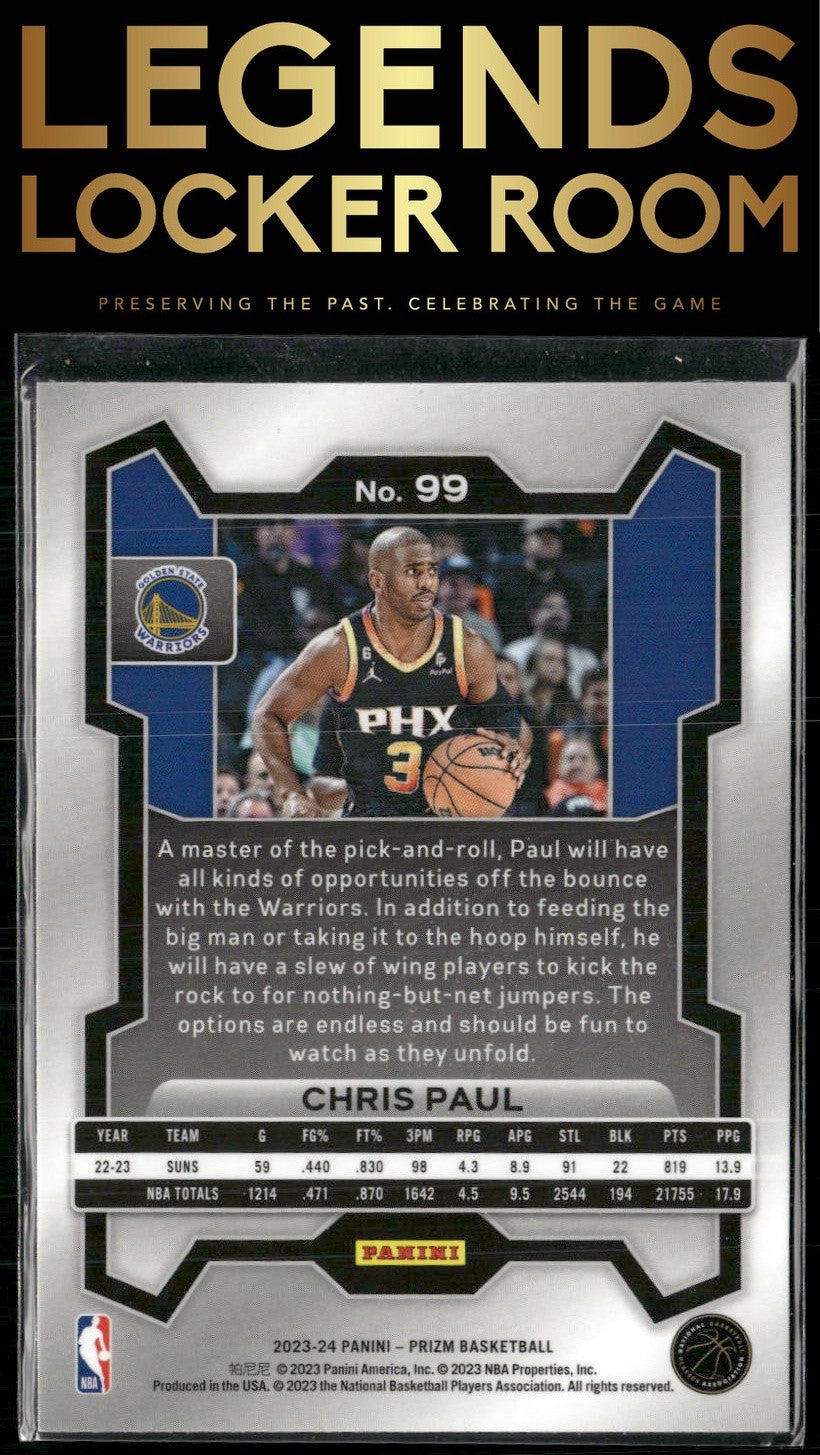 2023-24 Panini Prizm #99 Chris Paul
