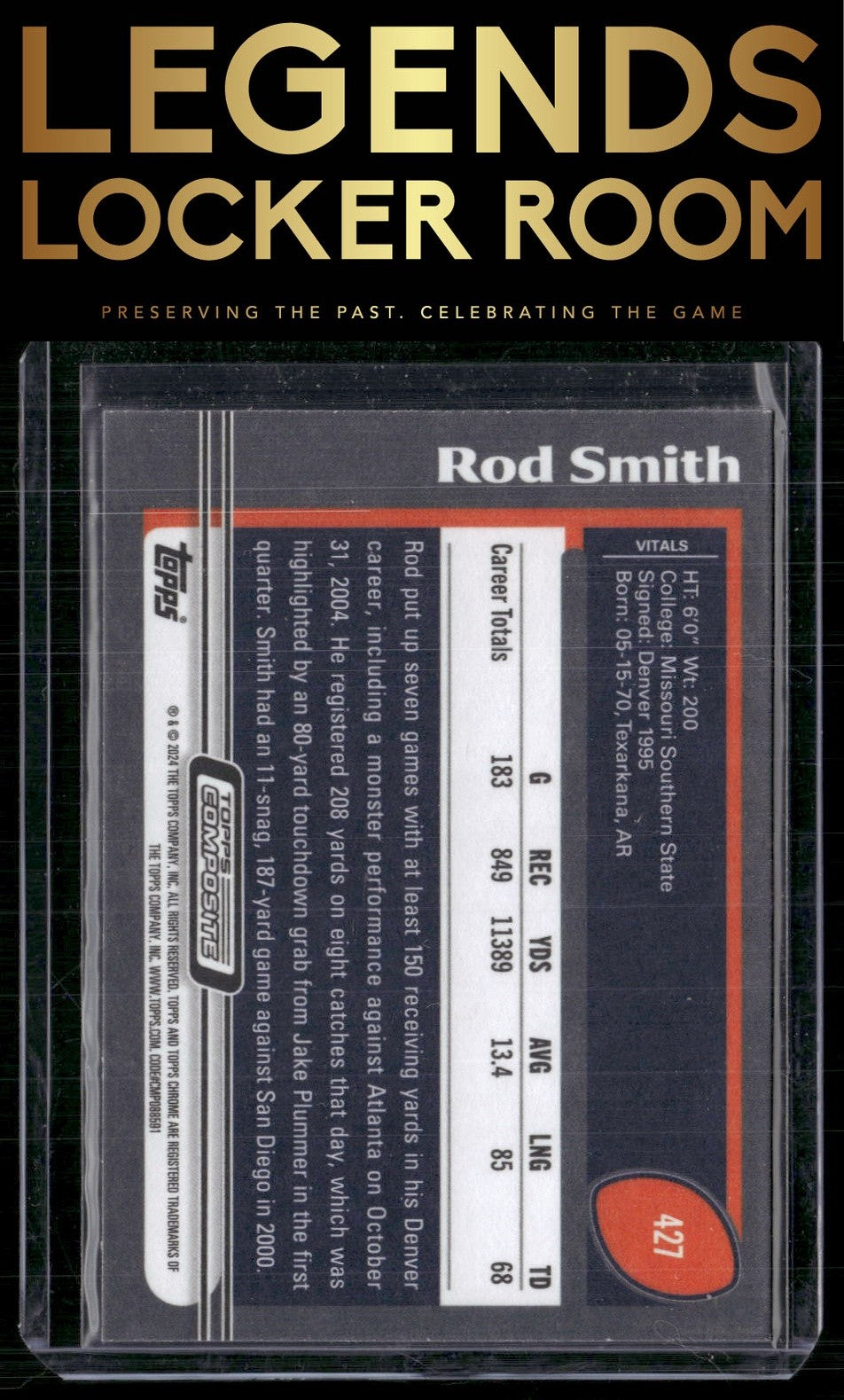 2023 Topps Composite #427 Rod Smith